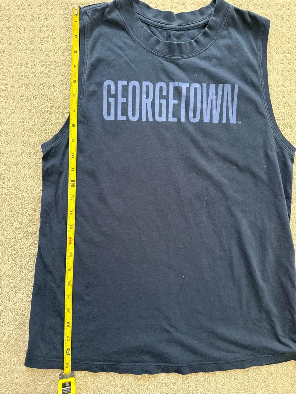 Lululemon Georgetown navy blue tank - size 8